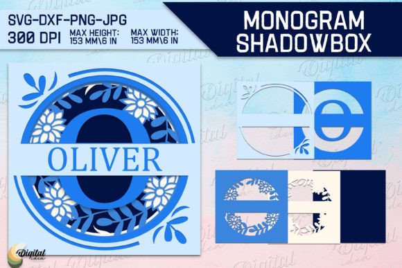 3D Layered Shadow Box Alphabet Letter O: A 3D SVG Review
