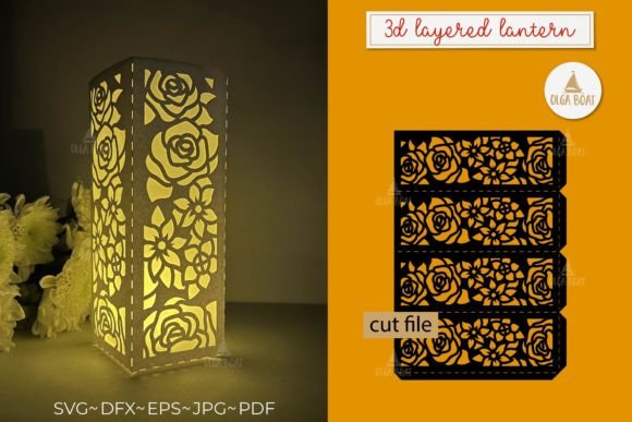 3D Rose Lantern SVG: An Embroidery Designer’s Review