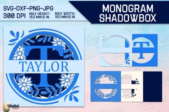 3D SVG Letter T: Shadow Boxes for Branding