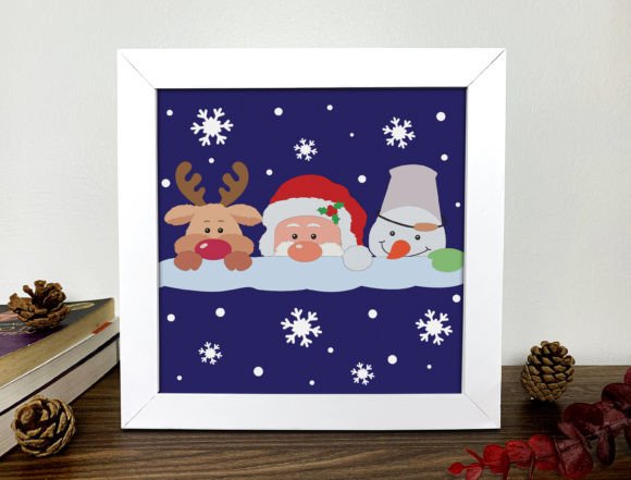 Cute Christmas 3D SVG for Local Business Branding