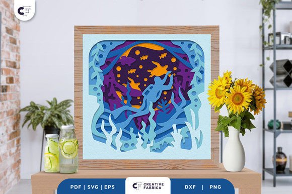 Diving in the Ocean 3D SVG: A Summer Asset Review