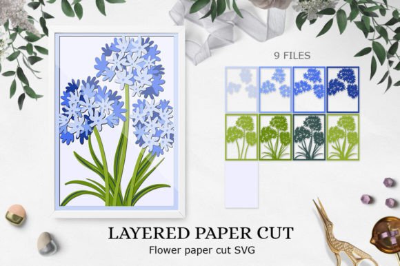 Flowers 3D SVG Papercut: Editorial Design Review
