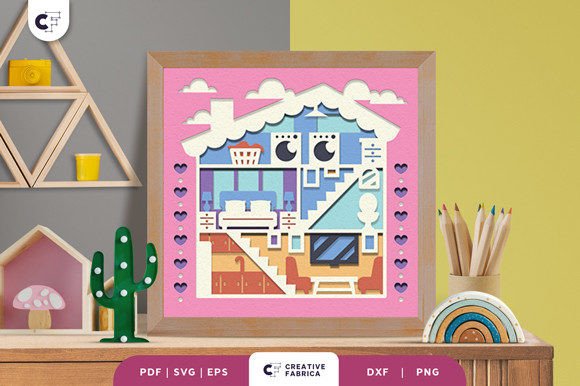 Paper Doll House 3D SVG: Fantasy And Fairy Tales Craft Review