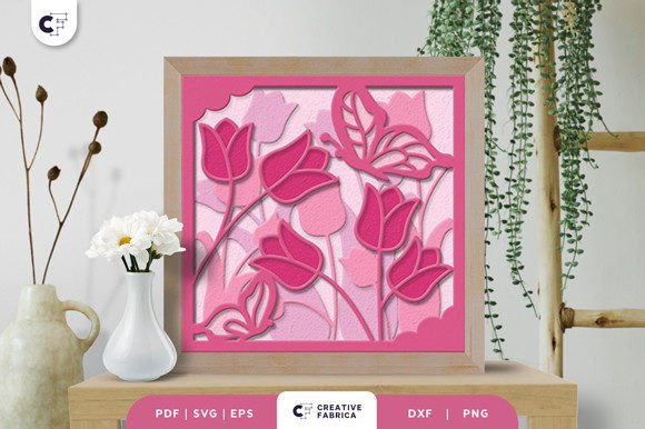 Spring Butterfly 3D Shadow Box Papercut Review