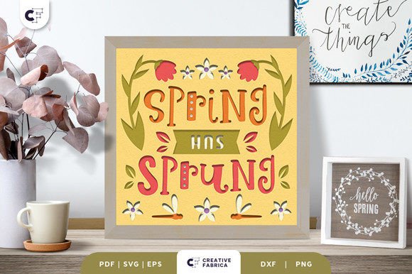 Spring Has Sprung 3D SVG: Seasonal Branding Review